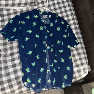 Pokémon Squirtle Button Up